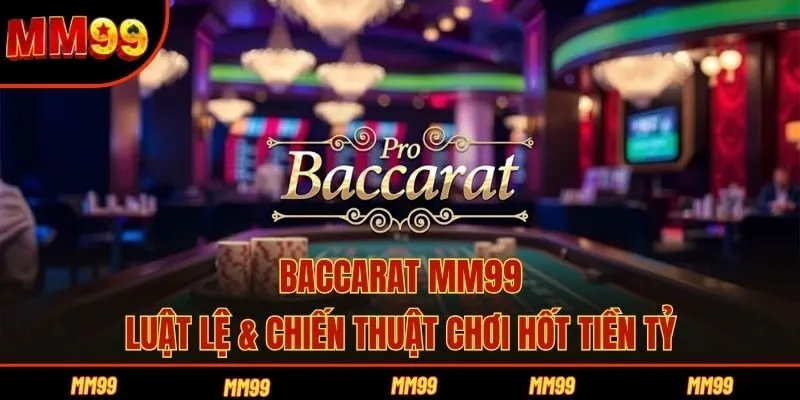 Baccarat MM99 - Luật Lệ & Chiến Thuật Chơi Hốt Tiền Tỷ